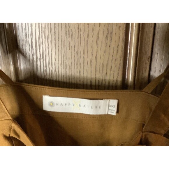 Happy X Nature Kate Hudson Sleeveless Romper Size XXS Brown NWT - Picture 6 of 8